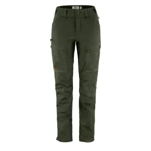 Fjallraven Womens Forest Hybrid Trousers Deep Forest