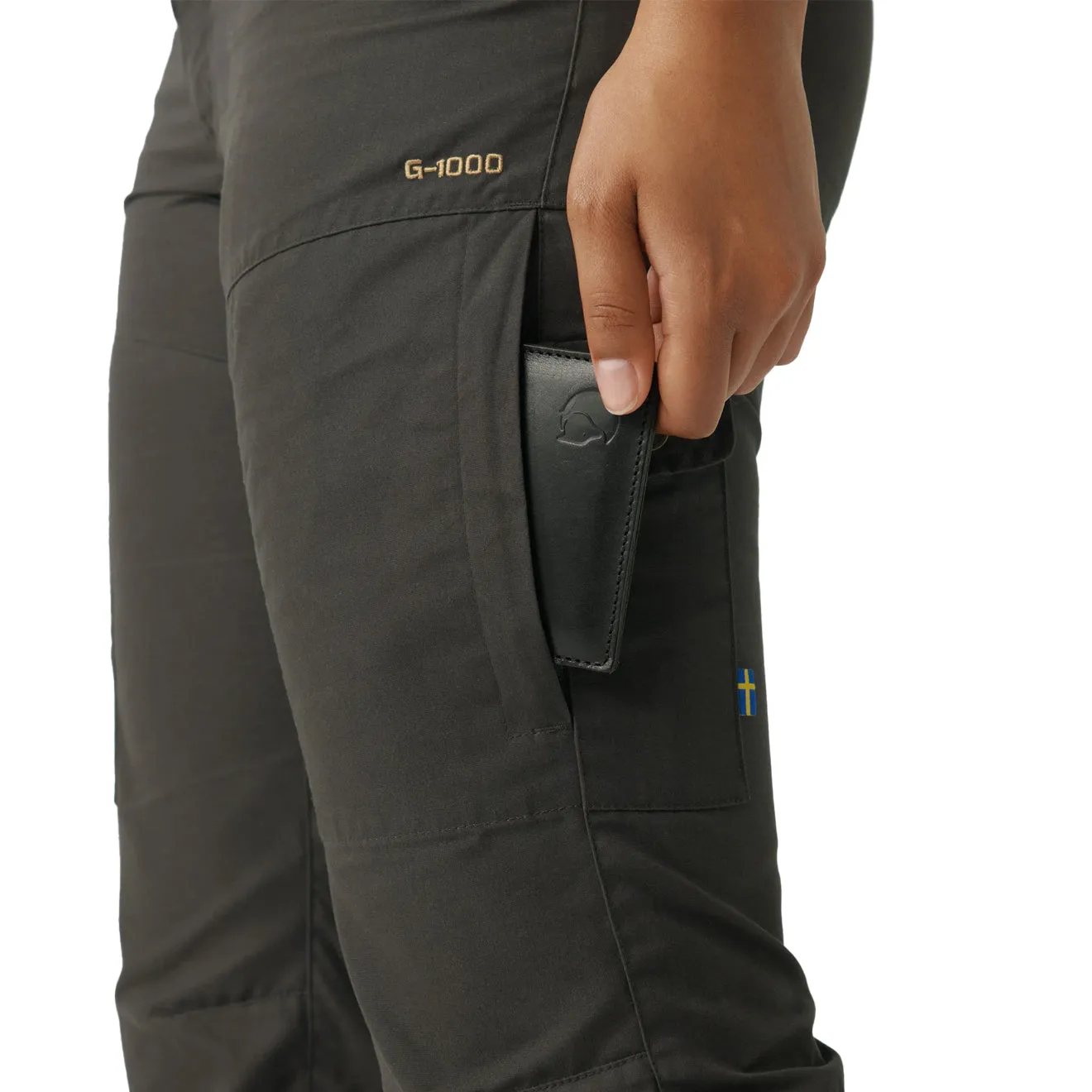 Fjallraven Womens Karla Pro Trousers Dark Olive