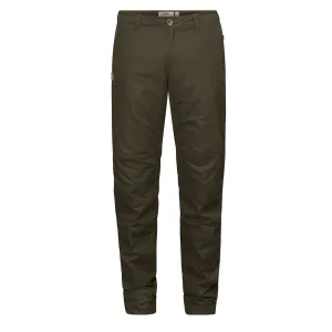 Fjallraven Womens Sormland Tapered Winter Trousers Dark Olive