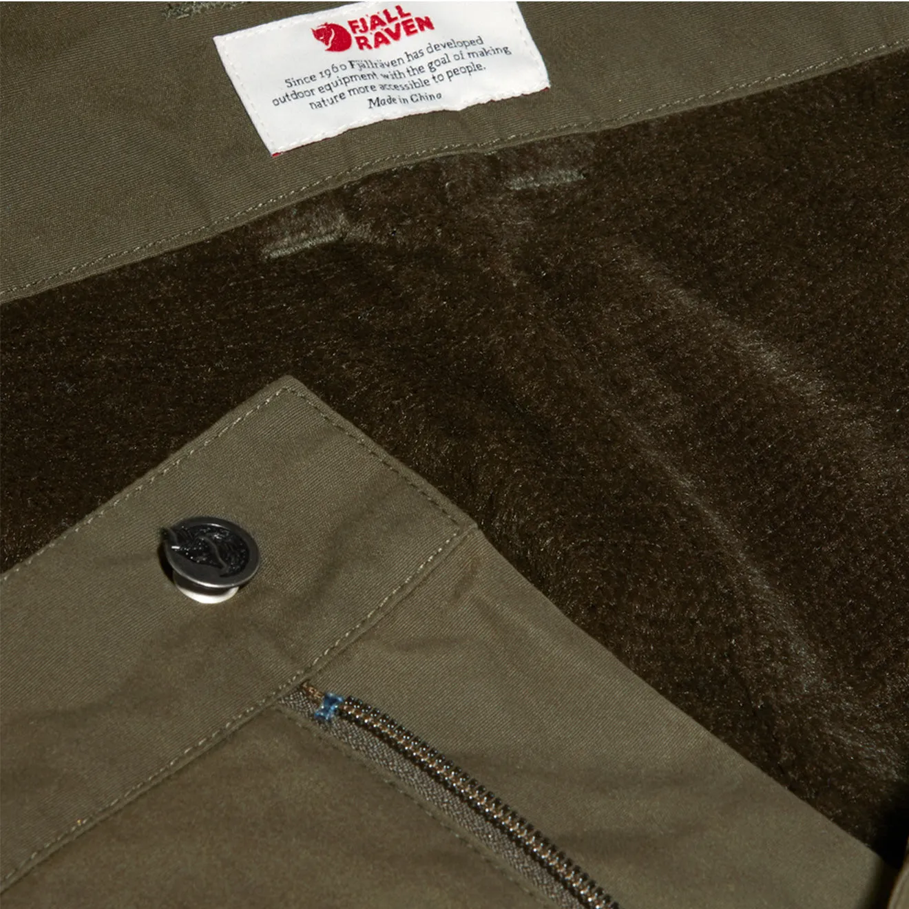 Fjallraven Womens Sormland Tapered Winter Trousers Dark Olive