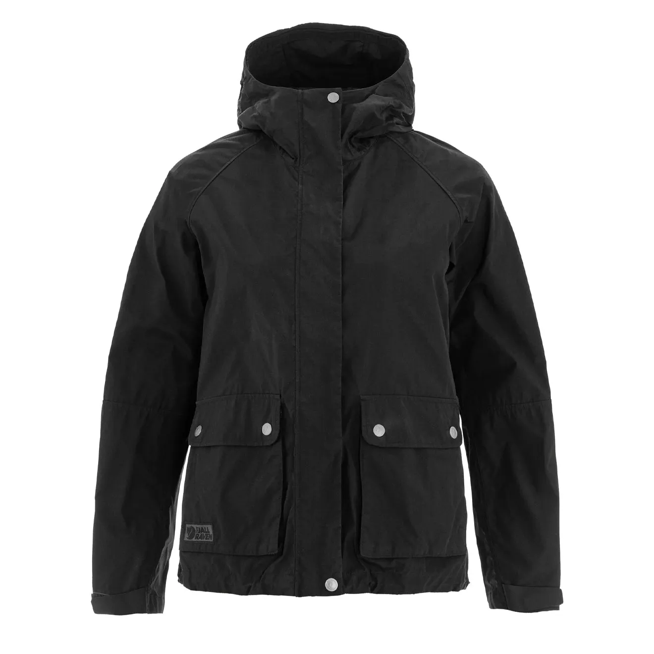 Fjallraven Womens Vardag Wind Jacket Black