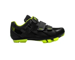 FLR F-65 MTB Cycling Shoe (Black/Neon Yellow)