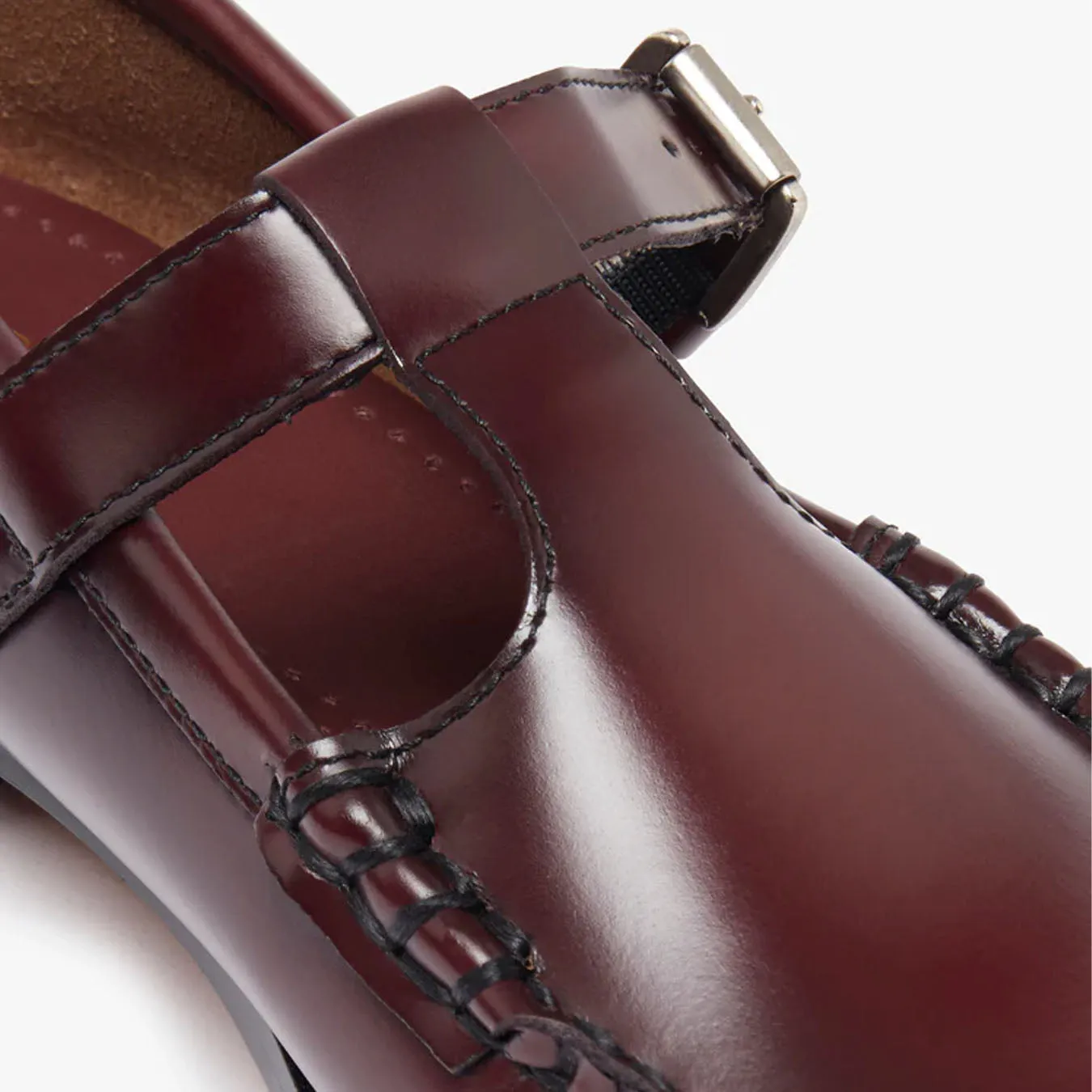 G.H Bass Womens Mary Jane Wine