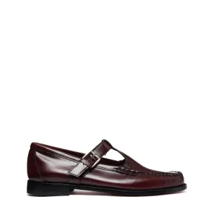 G.H Bass Womens Mary Jane Wine