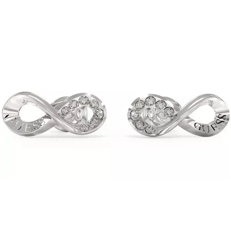 Guess Endless Dream Infinity Stud Earrings UBE03262RH