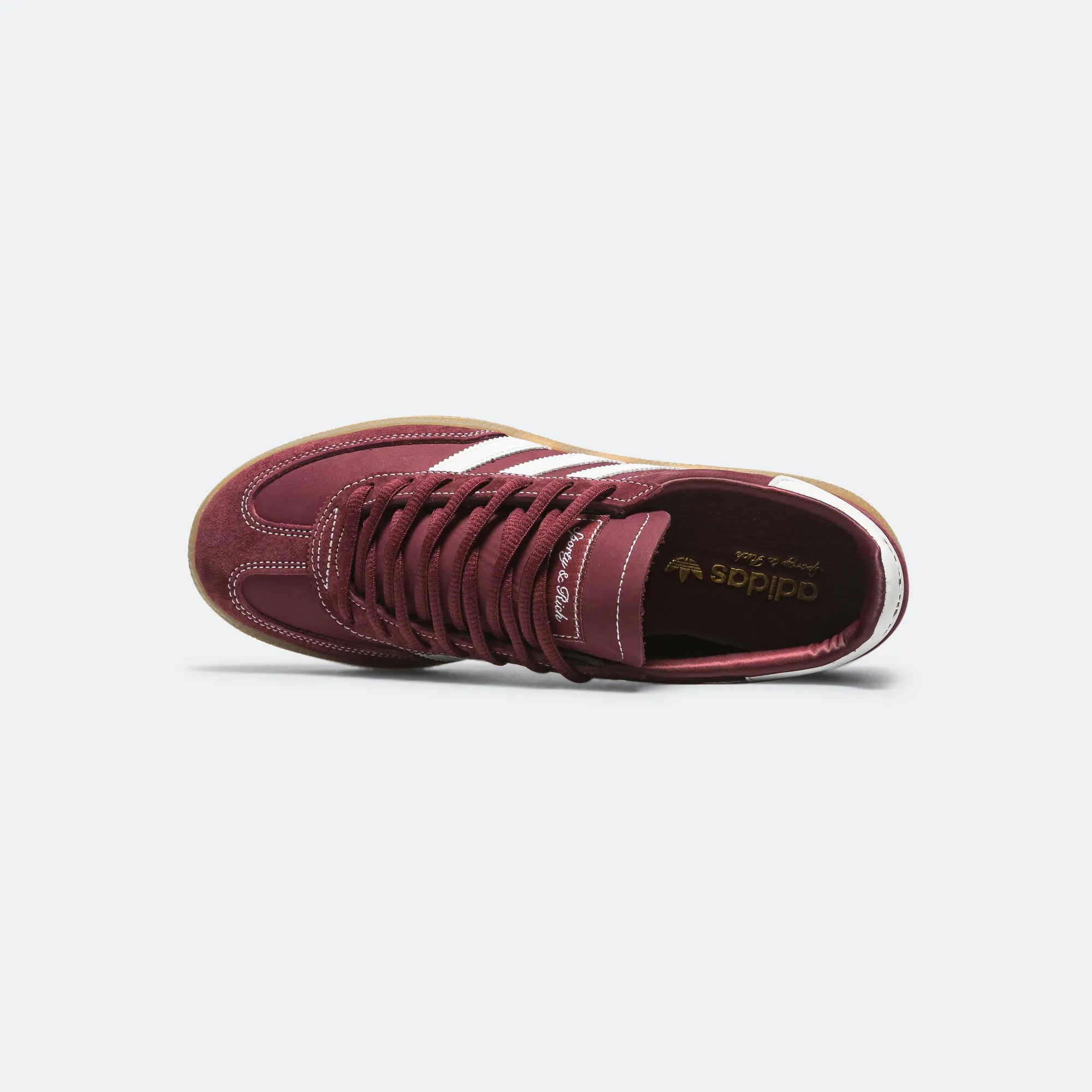 Handball Spezial x Sporty & Rich - Shadow Red/Footwear White-Gum