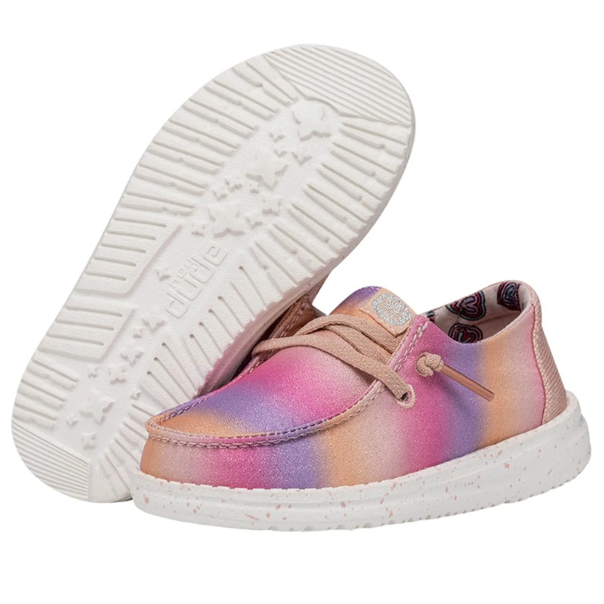 Hey Dude Toddler Wendy Sparkle Star Pink