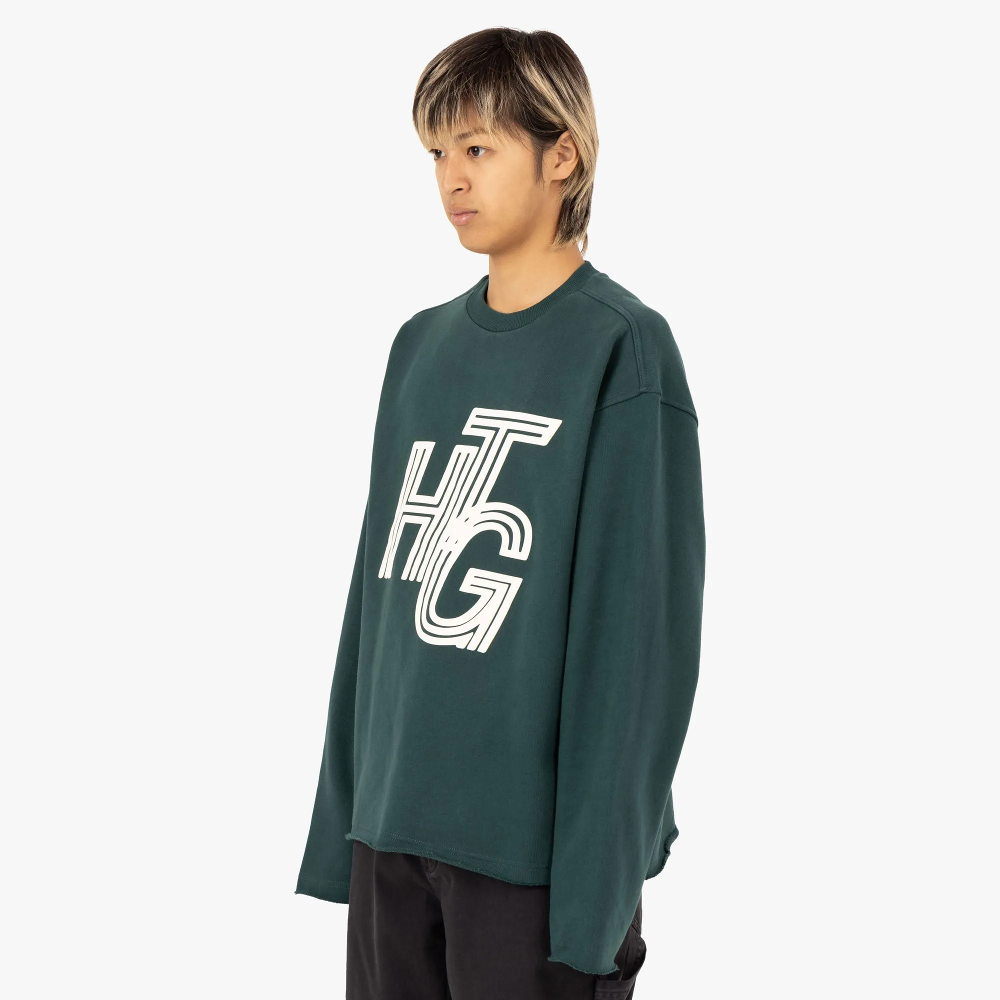 Honor The Gift Terry HTG Crewneck / Green