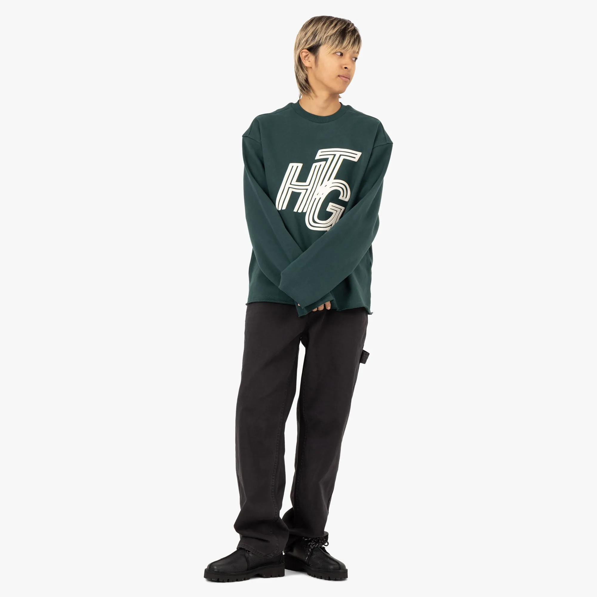 Honor The Gift Terry HTG Crewneck / Green