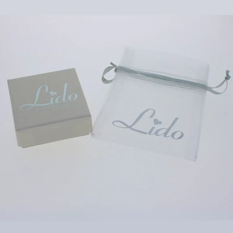 Lido Pearls Grey Freshwater Pearl Stud Earrings MEDSG
