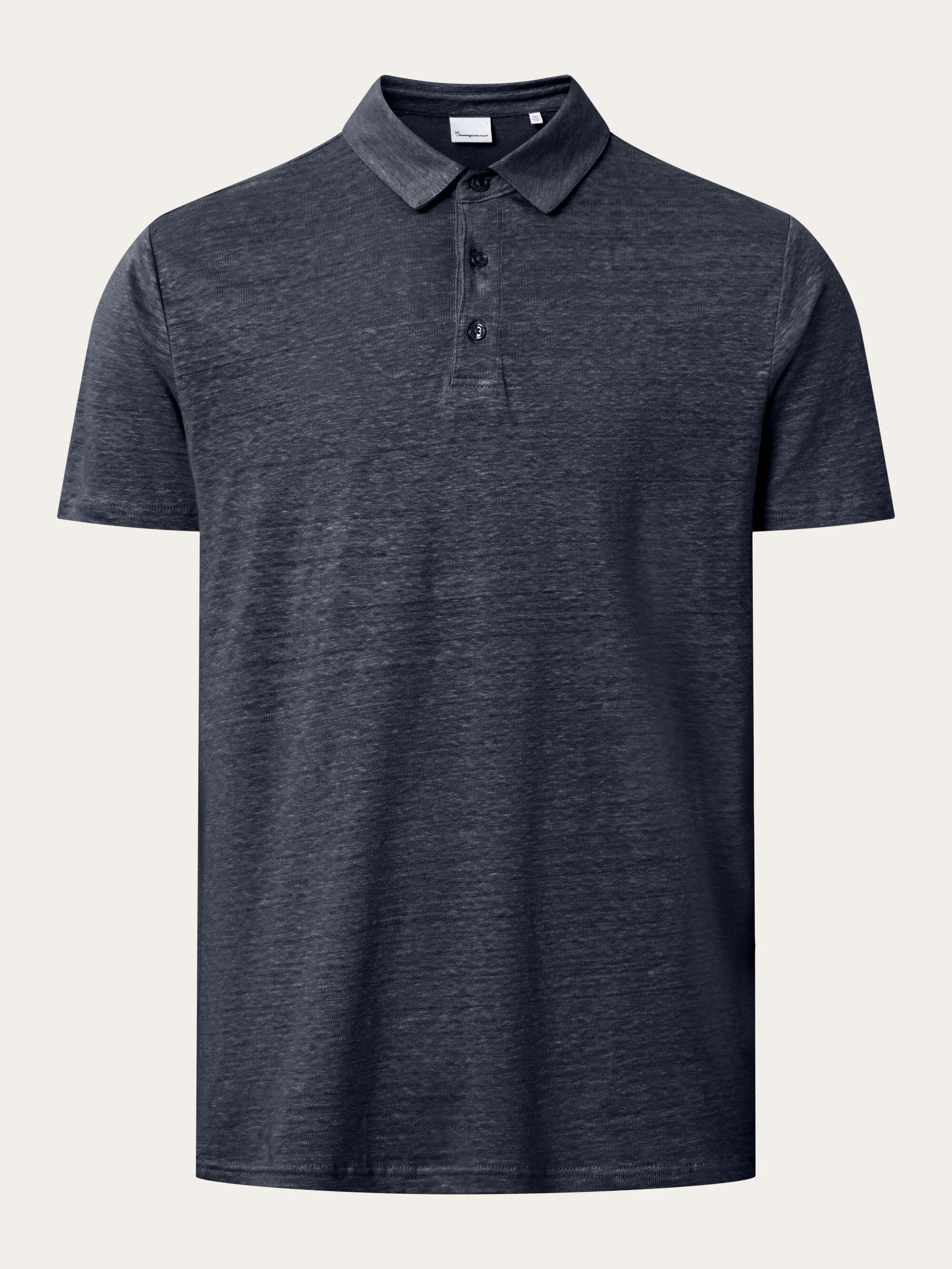 Linen polo - Total Eclipse Knowledge Cotton