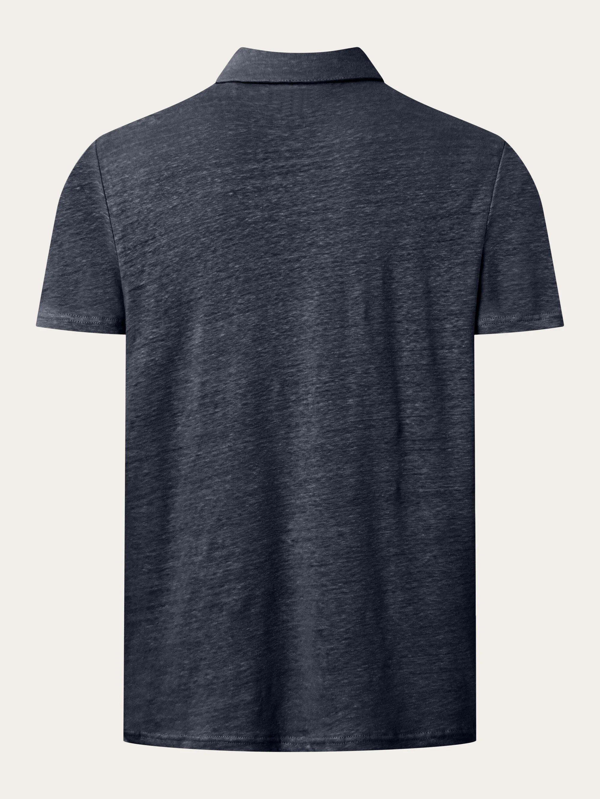 Linen polo - Total Eclipse Knowledge Cotton