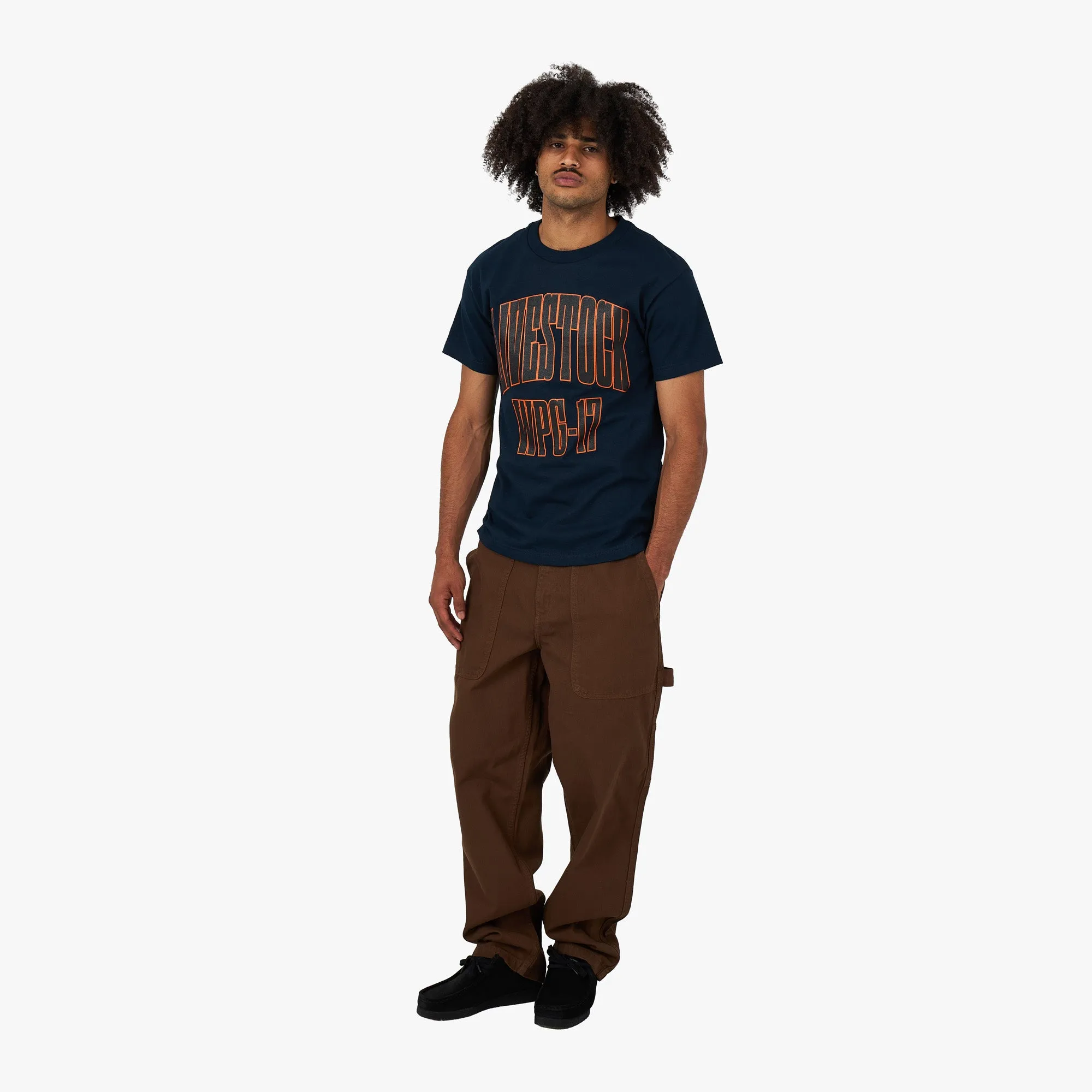 Livestock City T-shirt Winnipeg / Navy