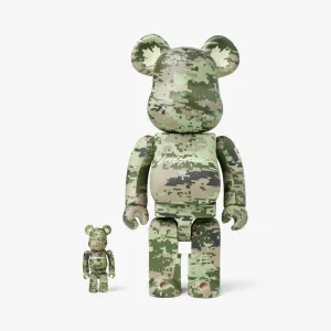 Livestock x Medicom Toy BE@RBRICK 100% & 400% Set / Digital Camouflage