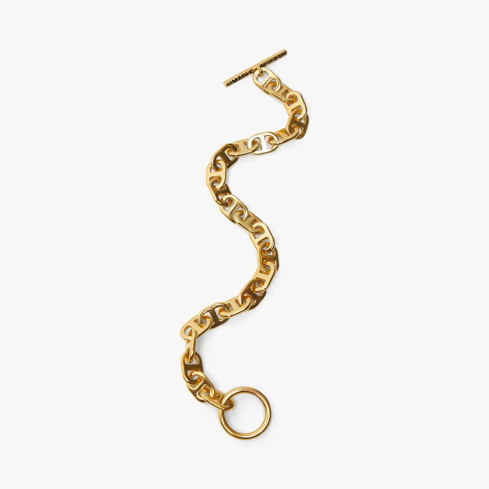 MAPLE Chain Link Bracelet / 14K Gold Plated