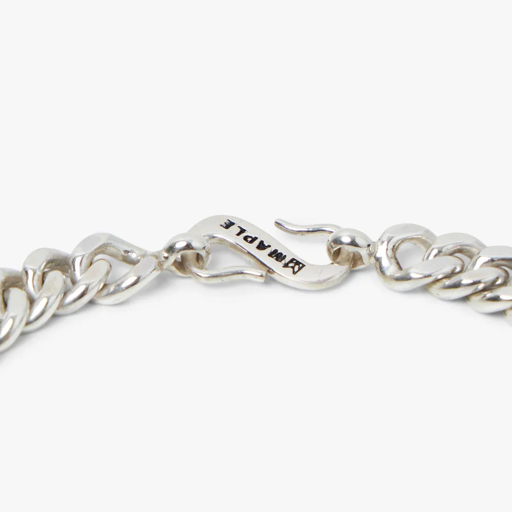 MAPLE Cuban Link Bracelet / Silver .925