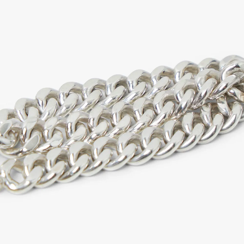 MAPLE Cuban Link Bracelet / Silver .925