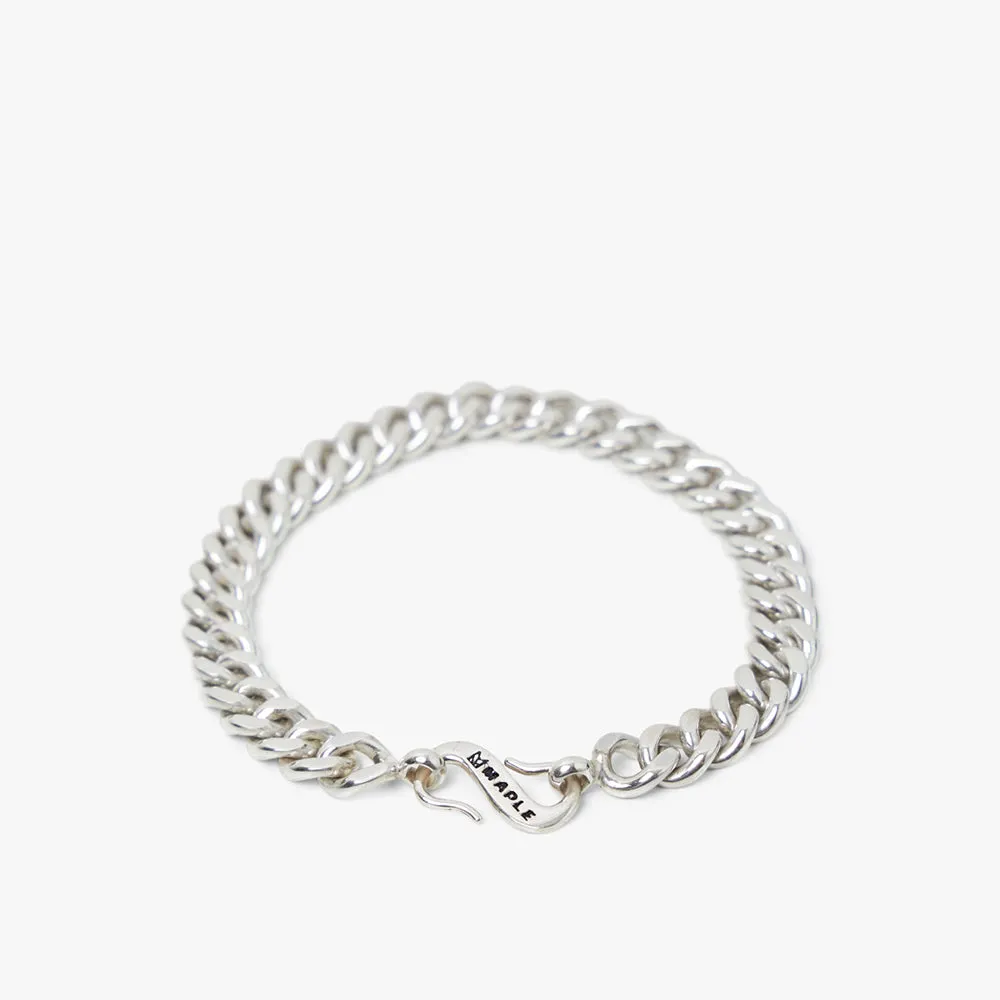 MAPLE Cuban Link Bracelet / Silver .925