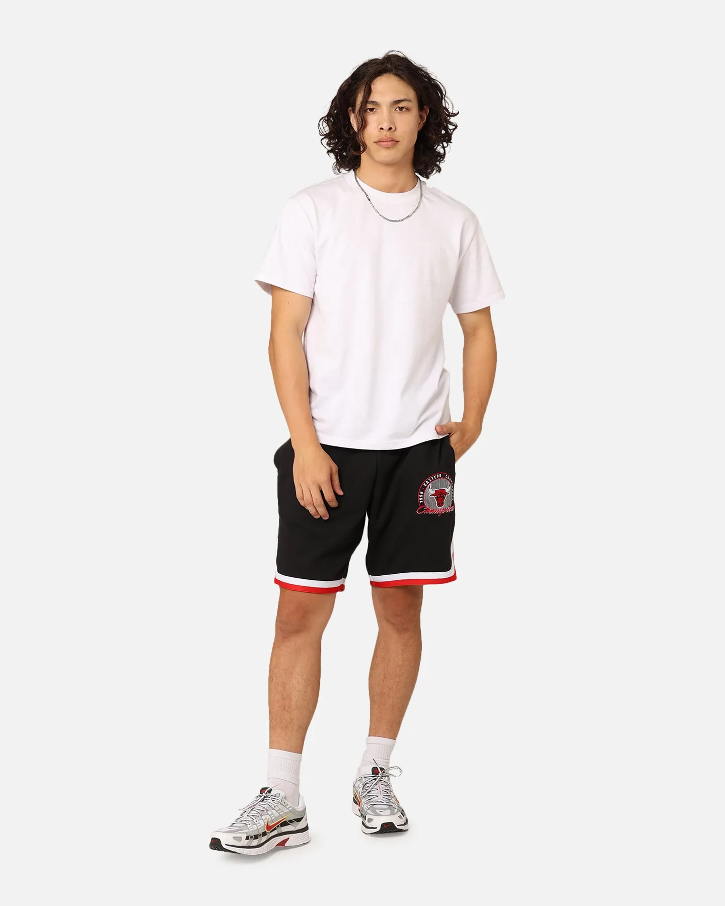 Mitchell & Ness Chicago Bulls Shooting Shorts Black