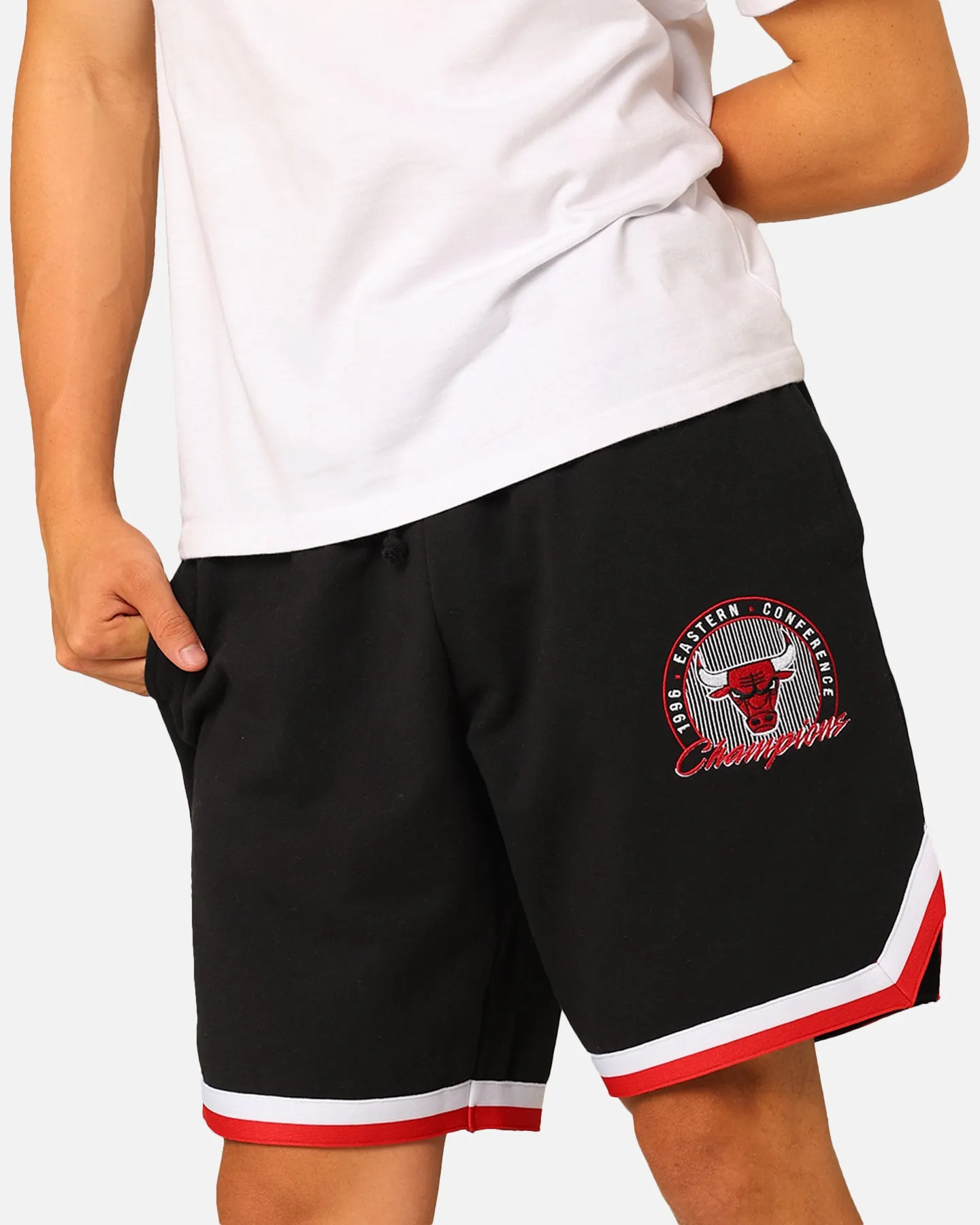 Mitchell & Ness Chicago Bulls Shooting Shorts Black