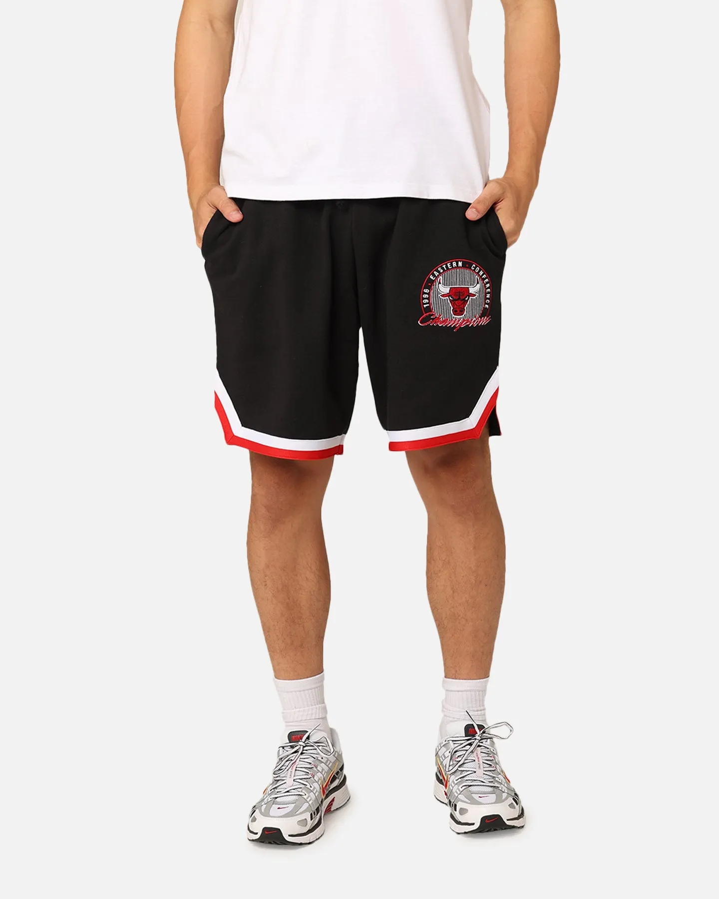 Mitchell & Ness Chicago Bulls Shooting Shorts Black