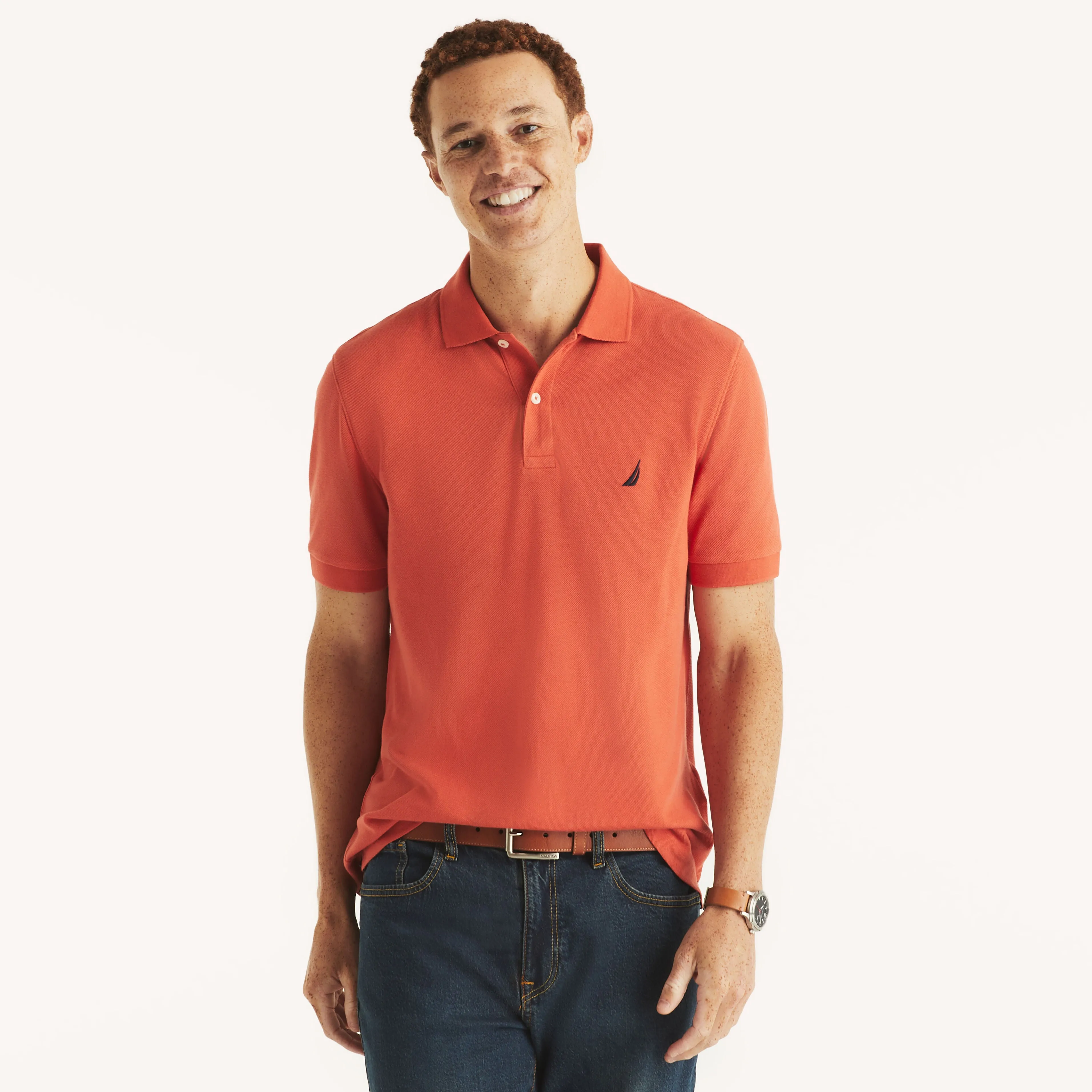 Nautica Classic Fit Deck Polo