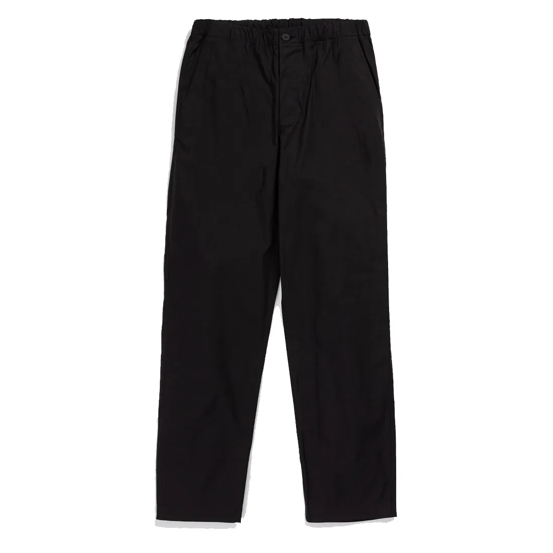 Norse Projects Ezra Relaxed Solotex Twill Trouser Black