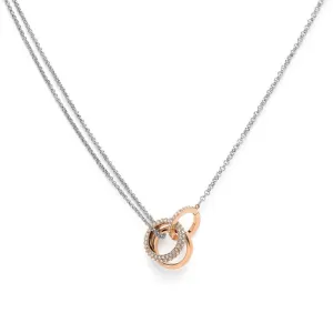 Olivia Burton Entwine Crystal Interlink Necklace 24100003