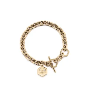 Olivia Burton Signature Minima Bee Gold Toggle Bracelet 24100103