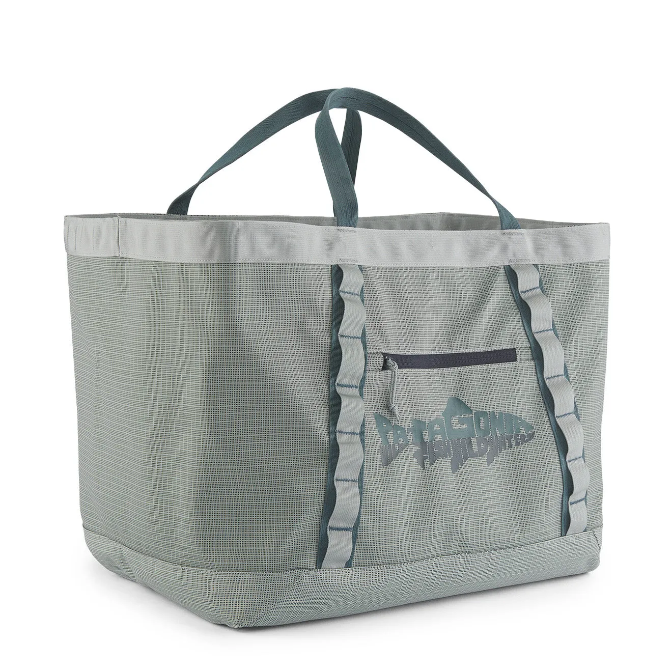 Patagonia Black Hole Gear Tote Bag 61L Wild Waterline: Sleet Green