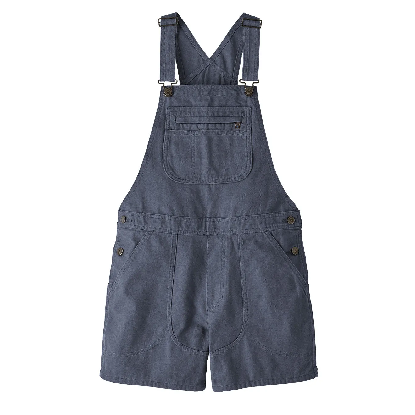 Patagonia Womens Stand Up Overalls 5 Inch Smolder Blue