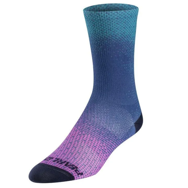Pearl Izumi Transfer Ltd 7 Inch Unisex Cycling Socks (Gulf Teal Depth)