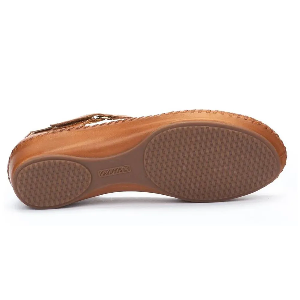 Pikolinos Viva 655-0843 Womens Leather Touch Fastening Sandal