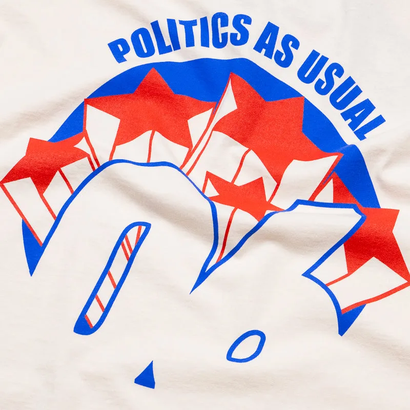 Politics Shooting Stars Tee - Creme