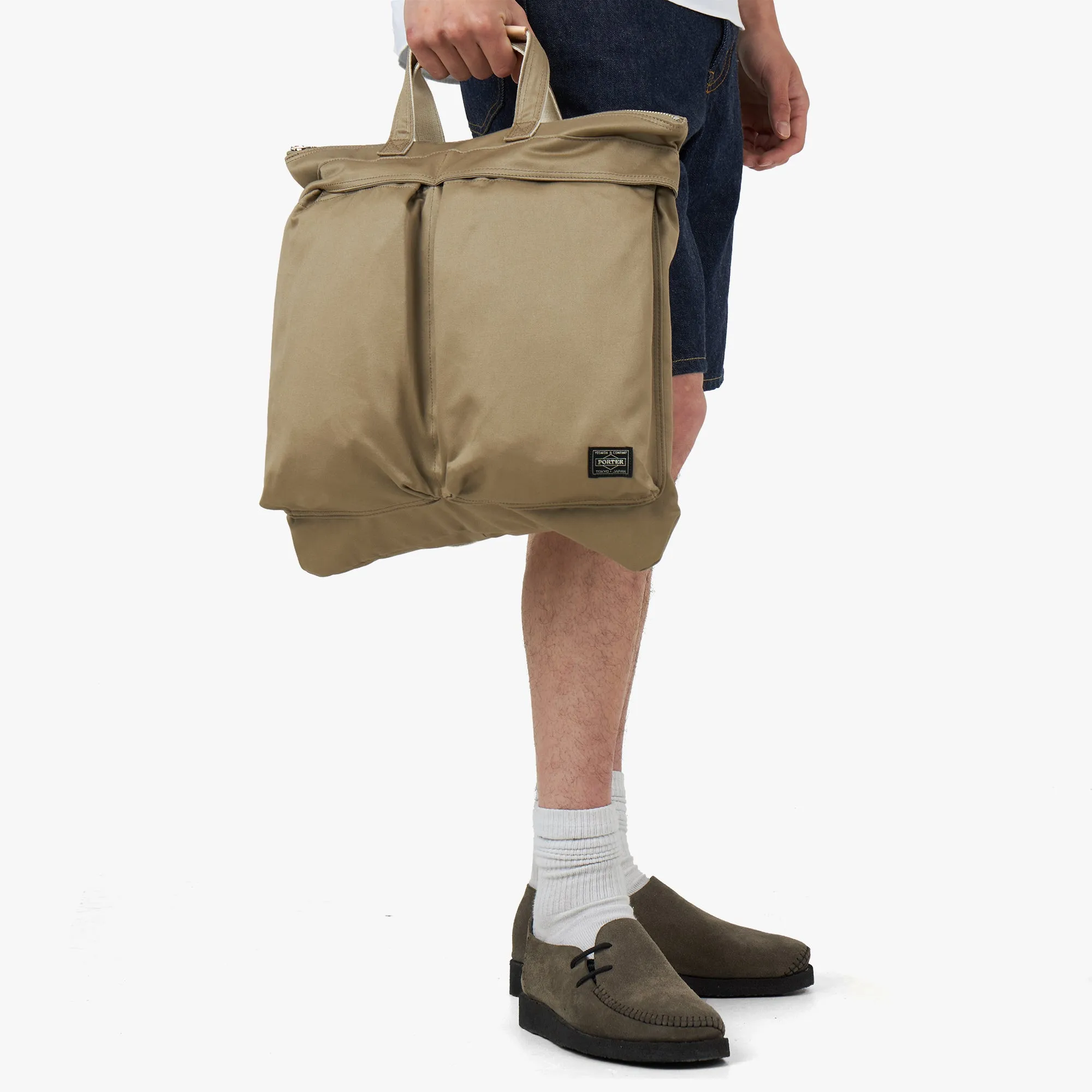 PORTER Weapon 2Way Helmet Bag / Beige
