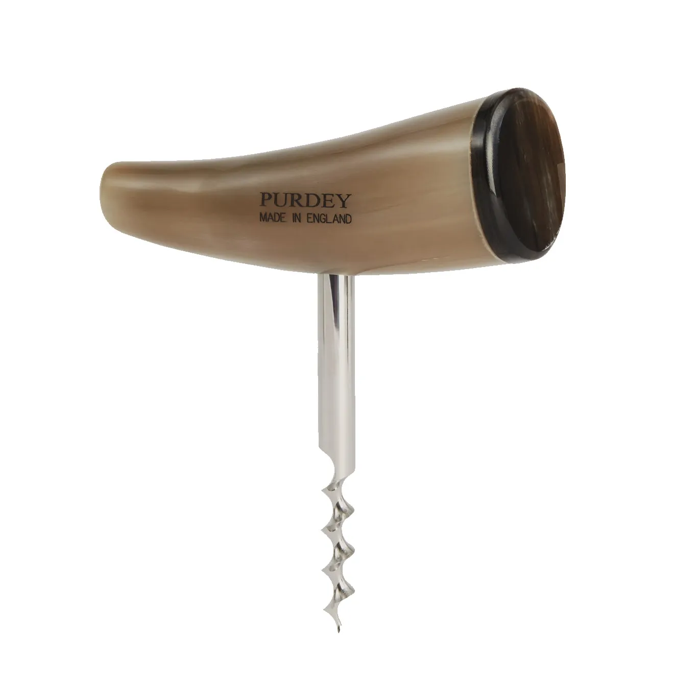 Purdey Cork Screw Dark Ox Horn