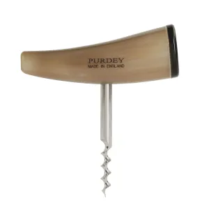 Purdey Cork Screw Dark Ox Horn