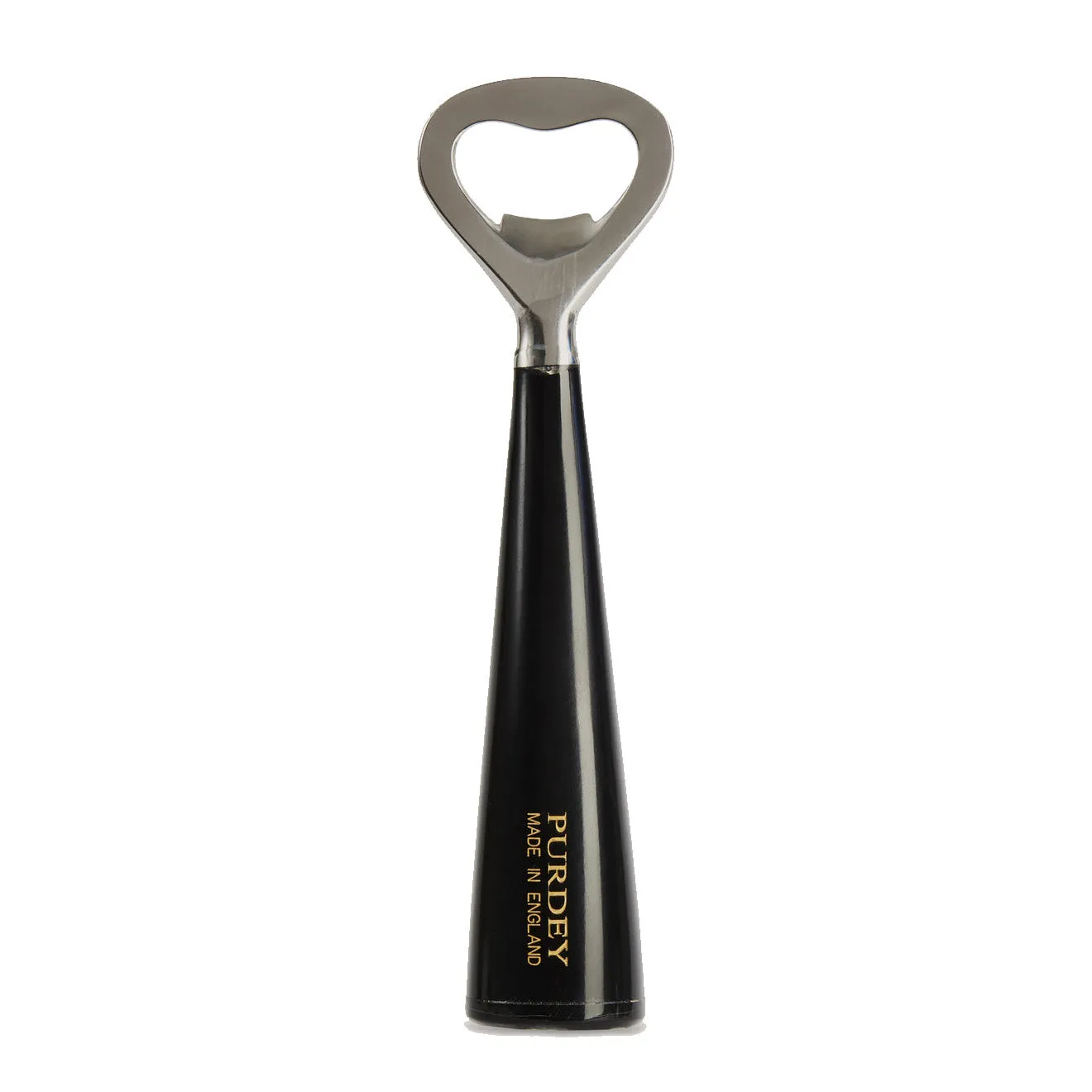 Purdey Ox Horn Bottle Opener in Dark