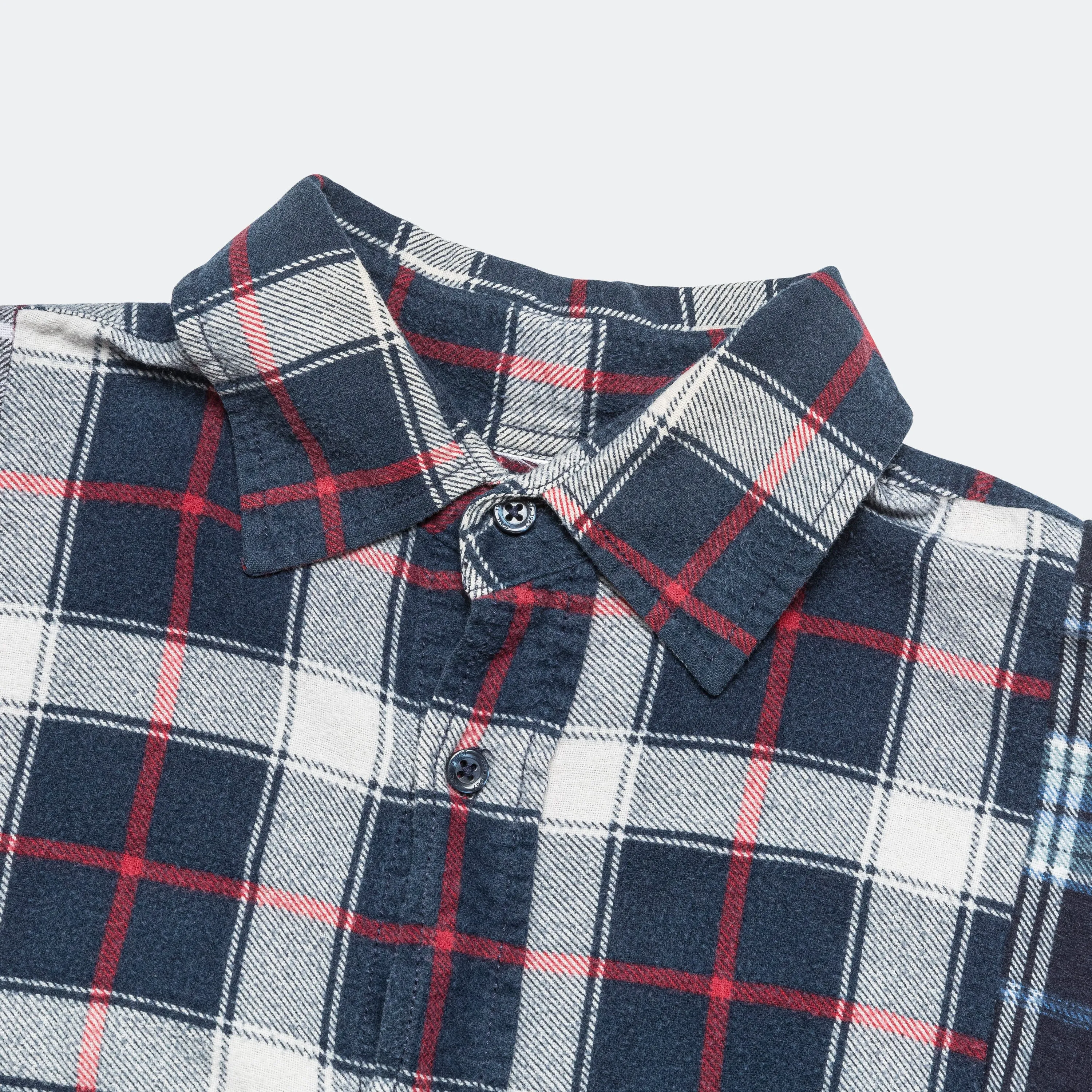 Rebuild Flannel 7 Cuts Shirt SS25 - Large #6