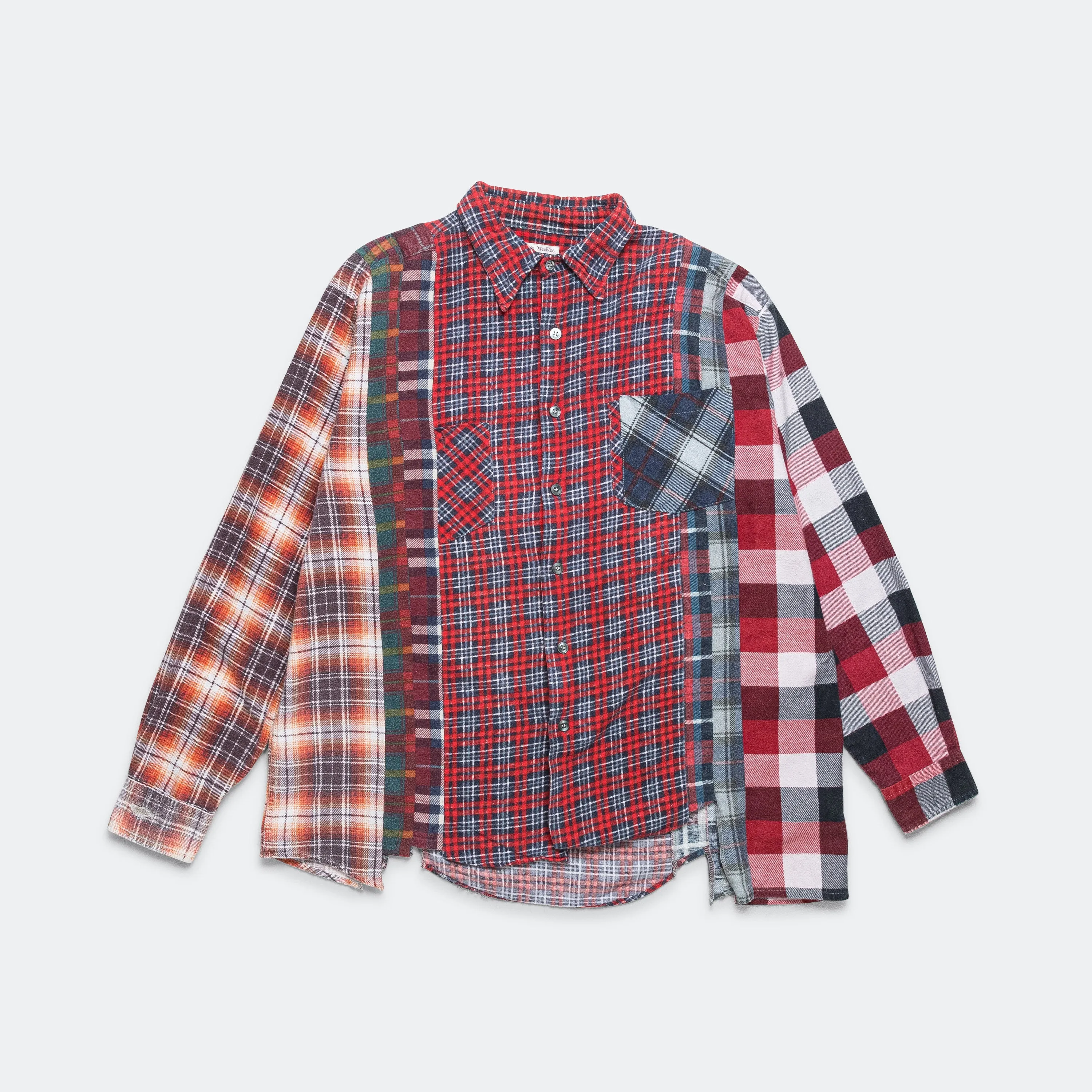 Rebuild Flannel 7 Cuts Shirt SS25 - X-Large #2