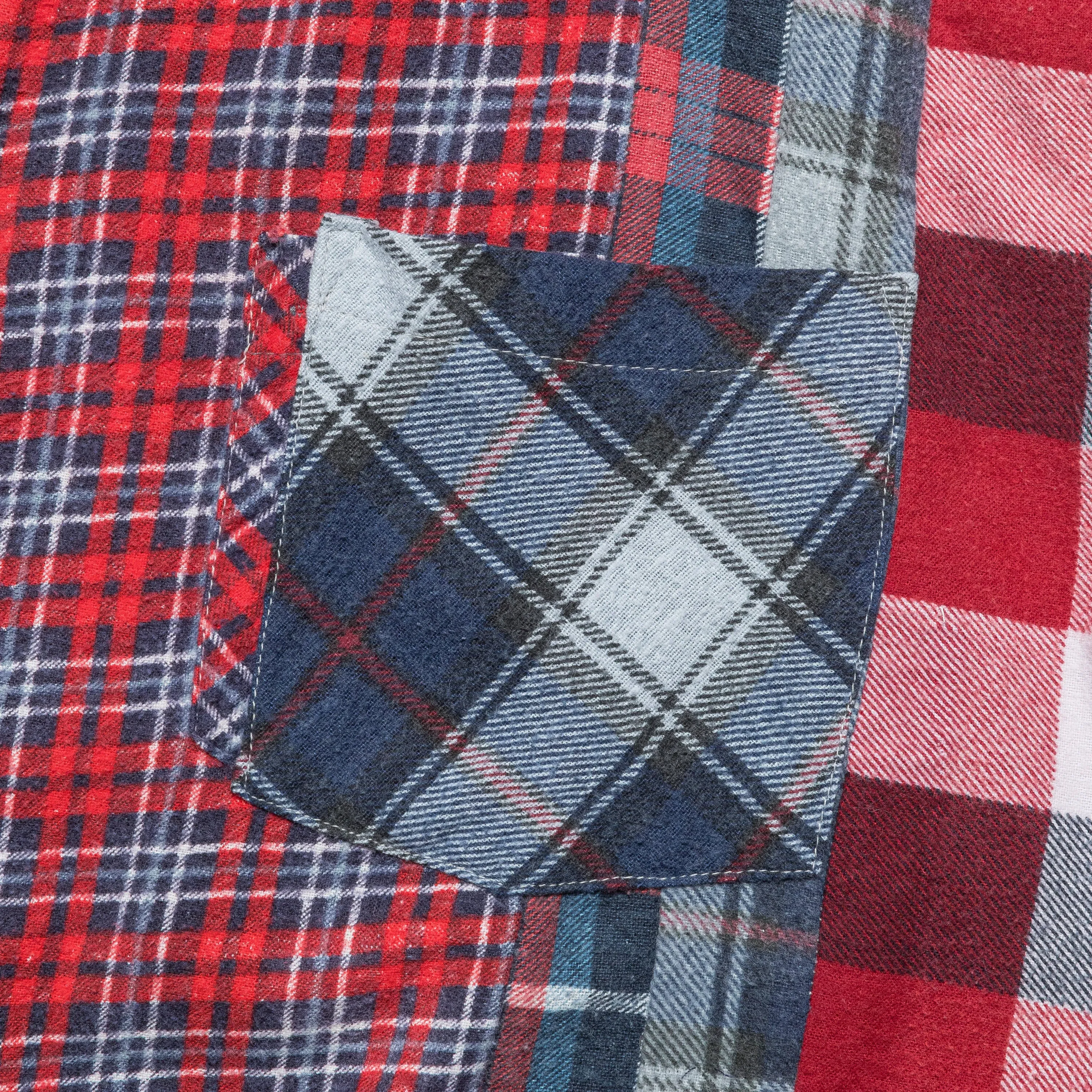 Rebuild Flannel 7 Cuts Shirt SS25 - X-Large #2