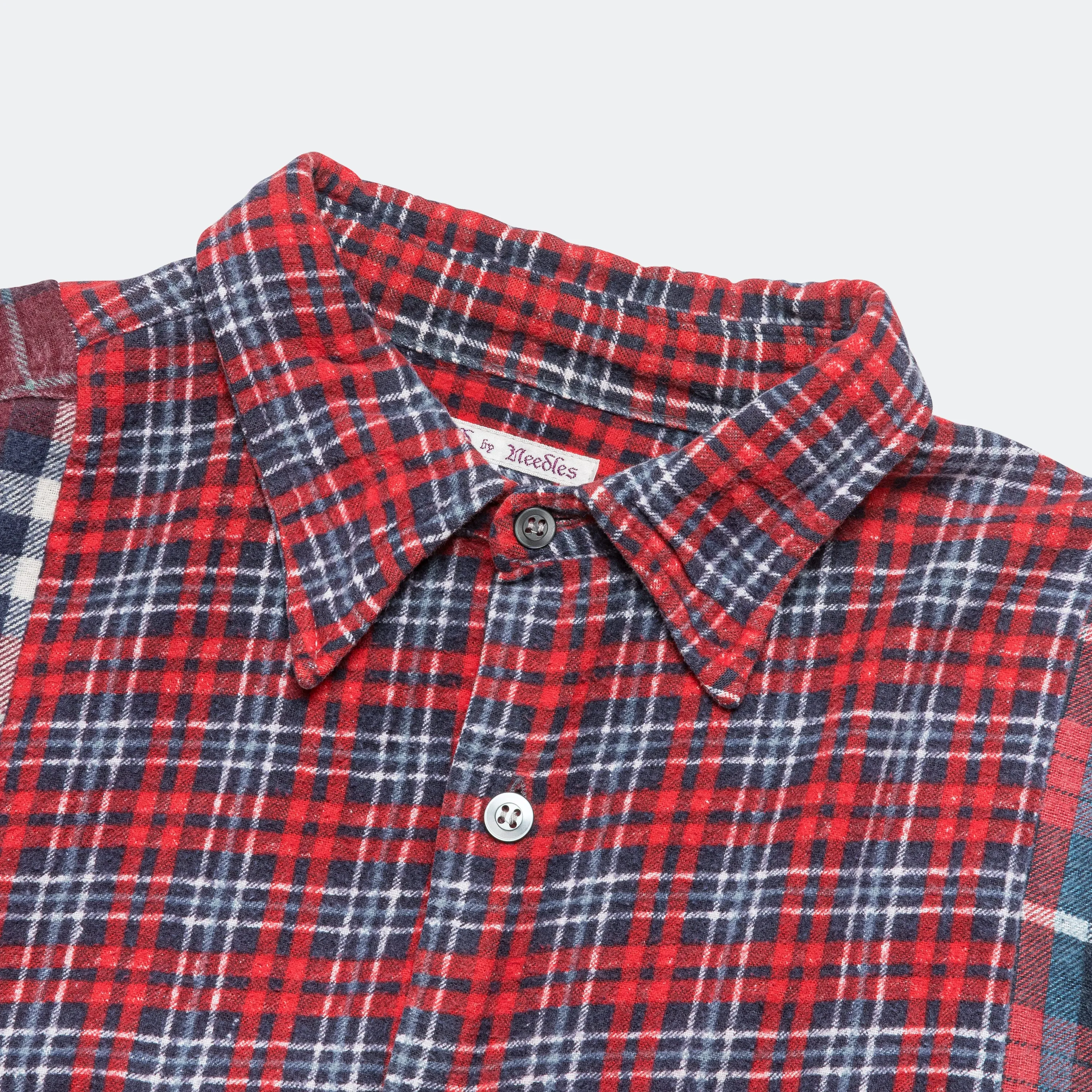 Rebuild Flannel 7 Cuts Shirt SS25 - X-Large #2