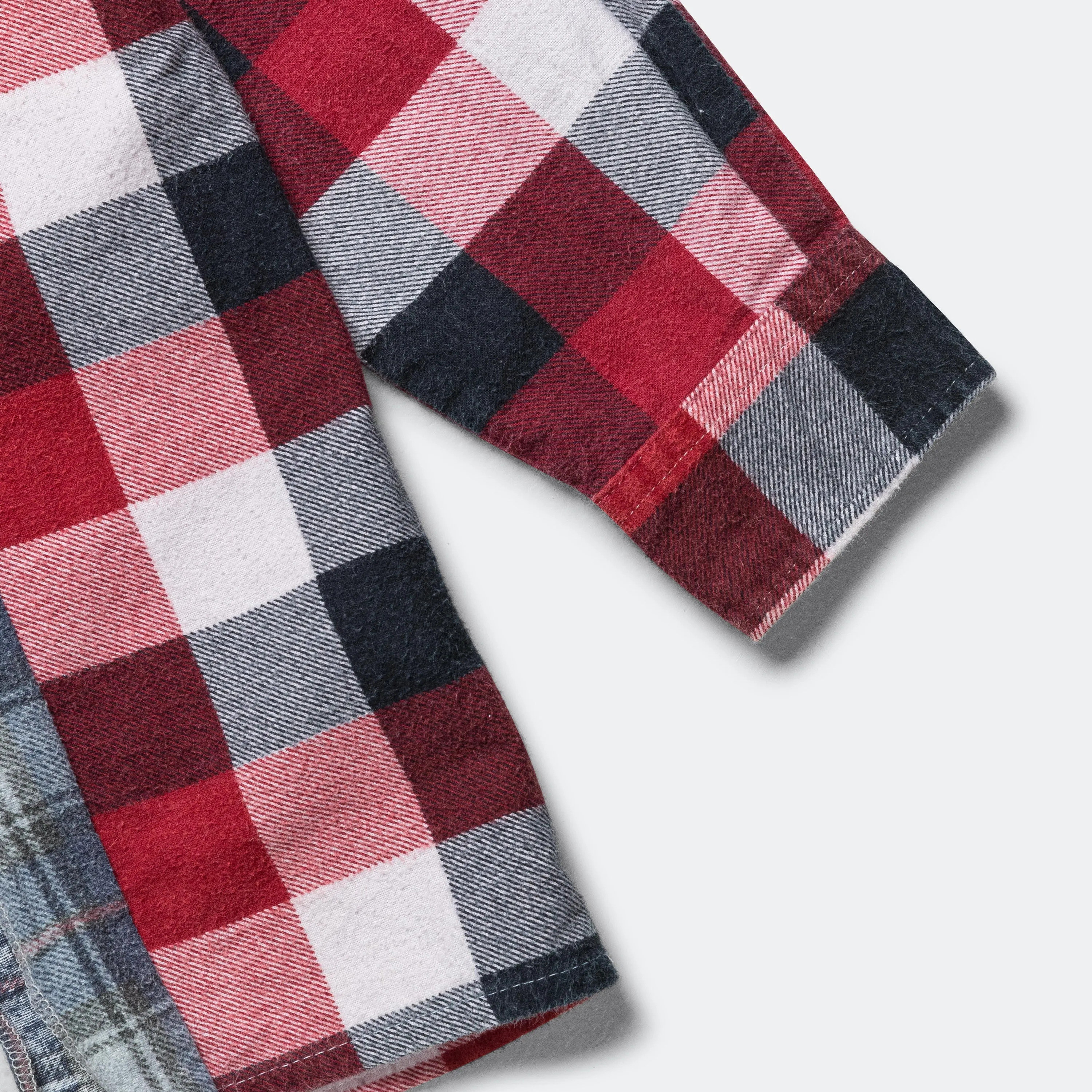 Rebuild Flannel 7 Cuts Shirt SS25 - X-Large #2