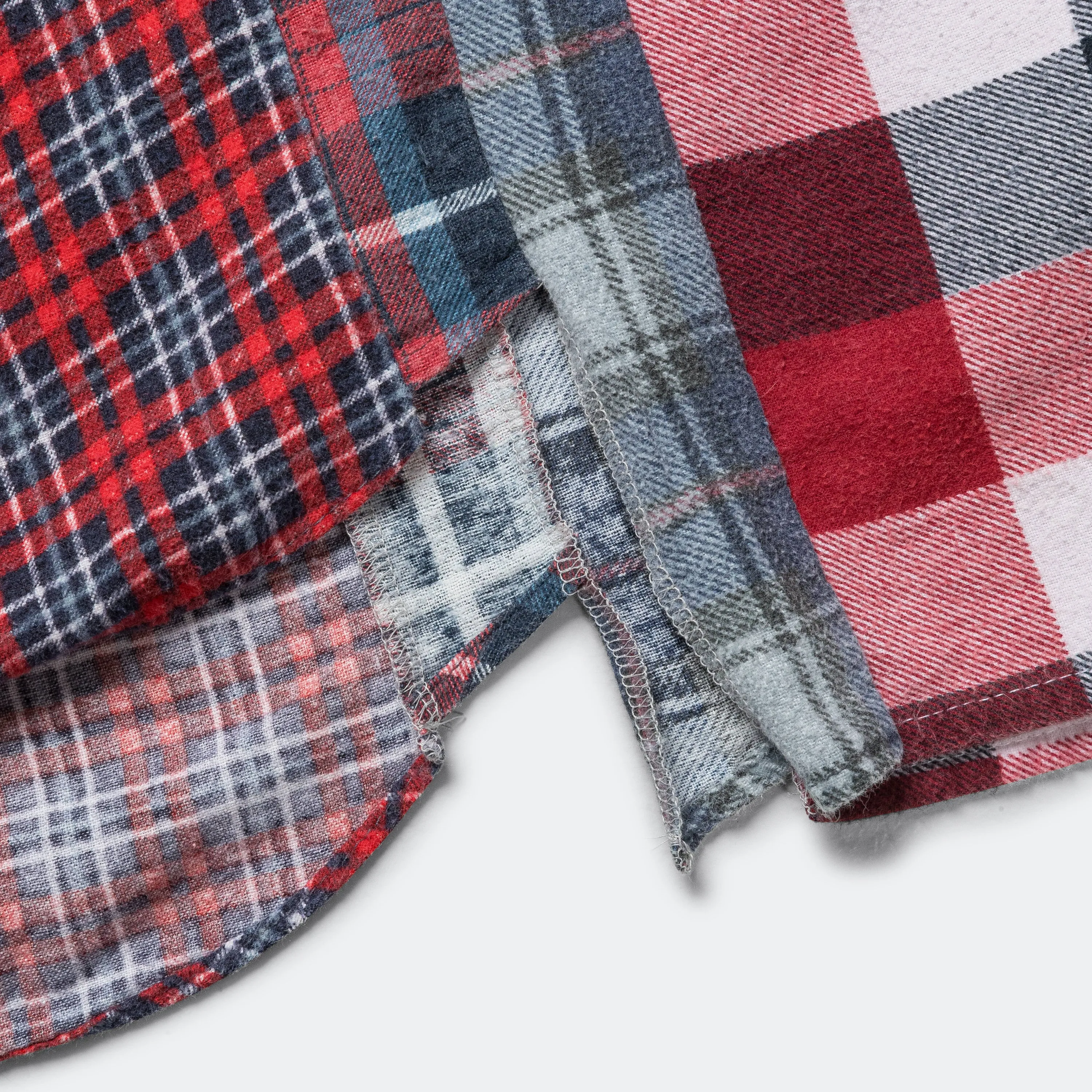 Rebuild Flannel 7 Cuts Shirt SS25 - X-Large #2
