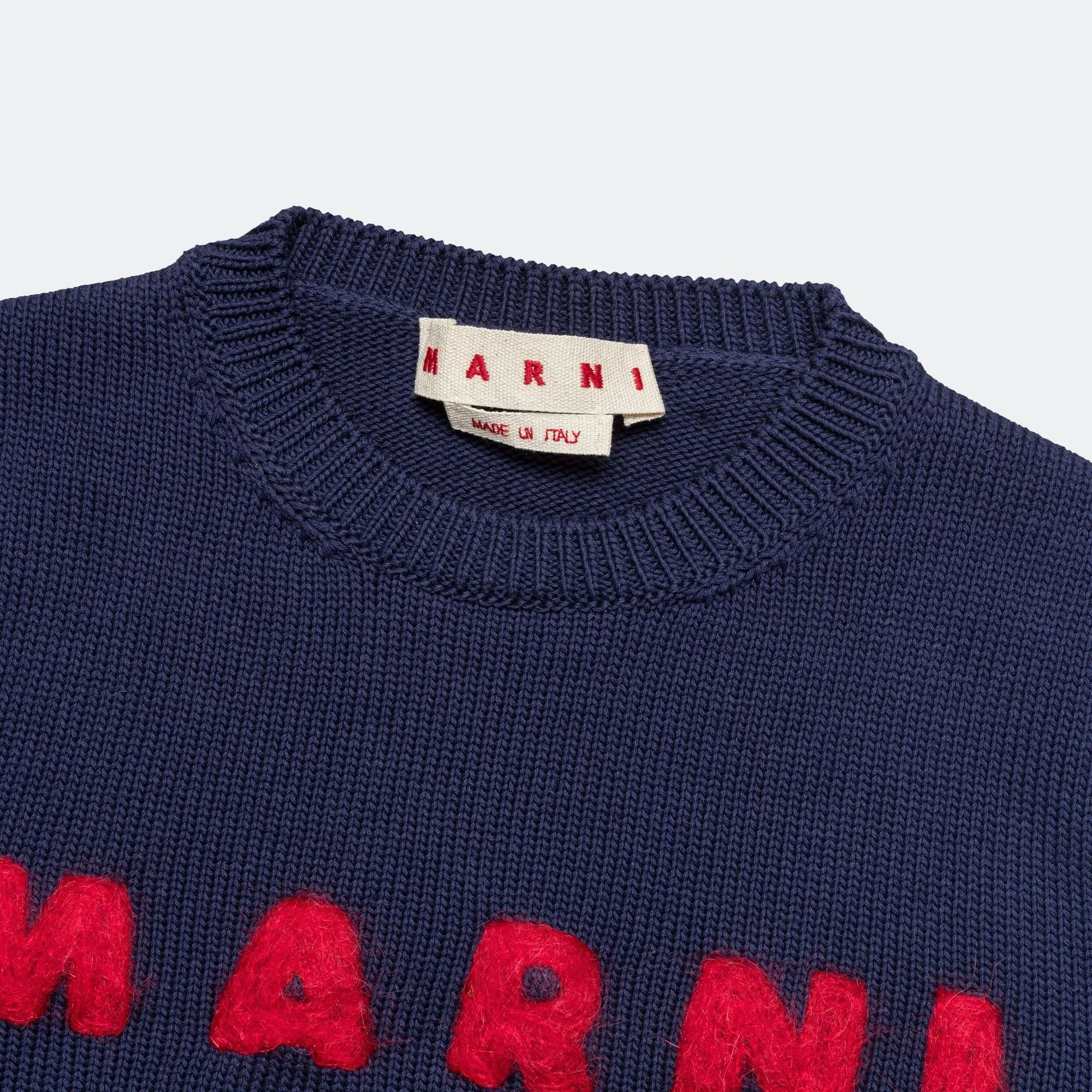 Roundneck Sweater - Blue China