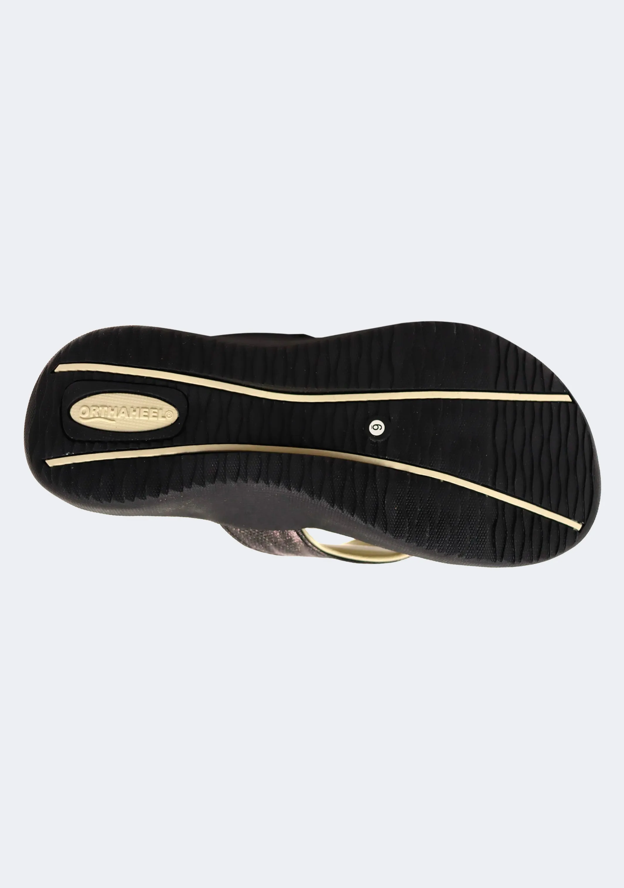 Scholl Orthaheel Women's Sonoma II Sandals Linen/Black