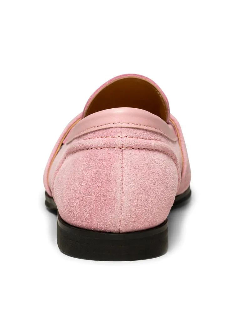 Shoe The Bear Erika Saddle Loafer Soft Pink