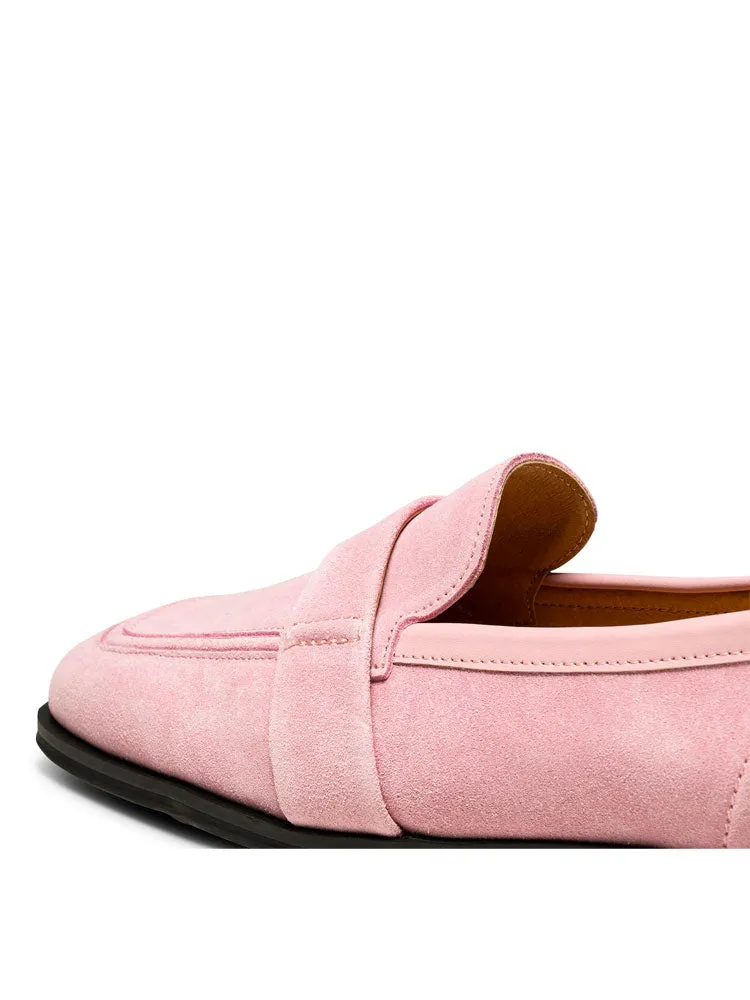 Shoe The Bear Erika Saddle Loafer Soft Pink