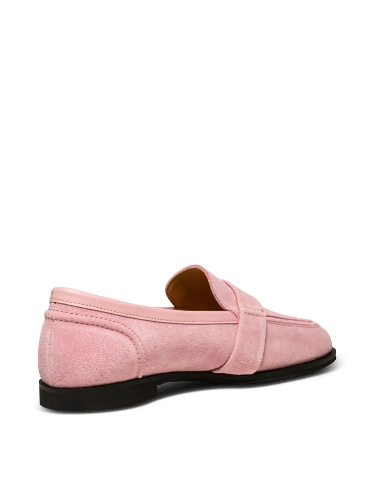 Shoe The Bear Erika Saddle Loafer Soft Pink
