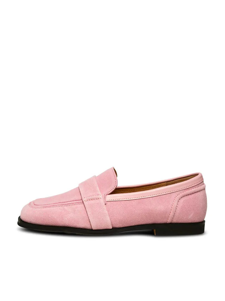 Shoe The Bear Erika Saddle Loafer Soft Pink